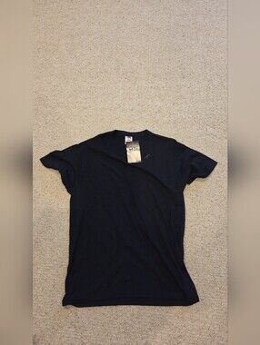 Fruit of the Loom Black Heavy Cotton Short Sleeve Tee Shirt